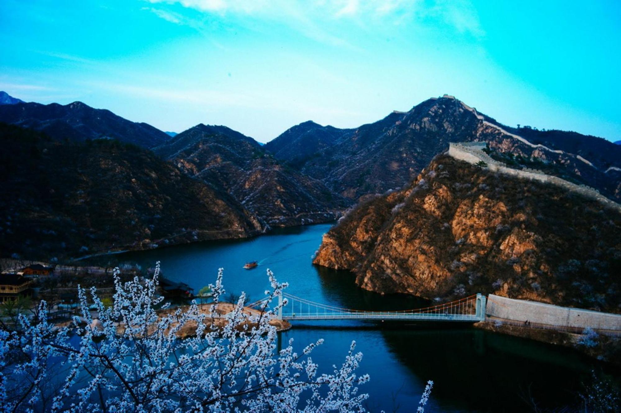 Beijing Huanghuacheng Water Great Wall Derunju Guesthouse Huairou Zewnętrze zdjęcie